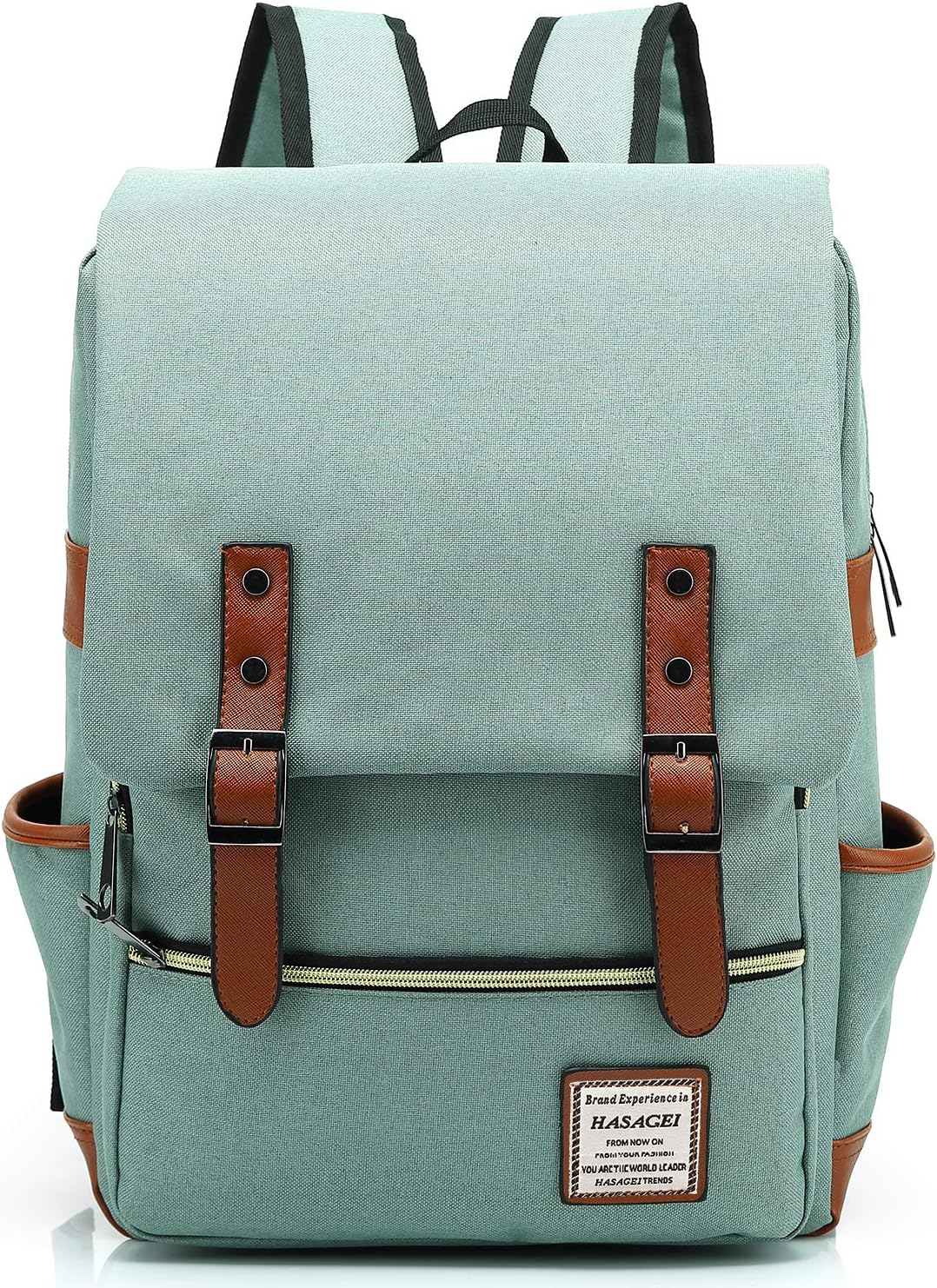 HASAGEI Backpack Vintage Unisex Rucksack Daypack Casual School Travel Laptop Tablet Bags