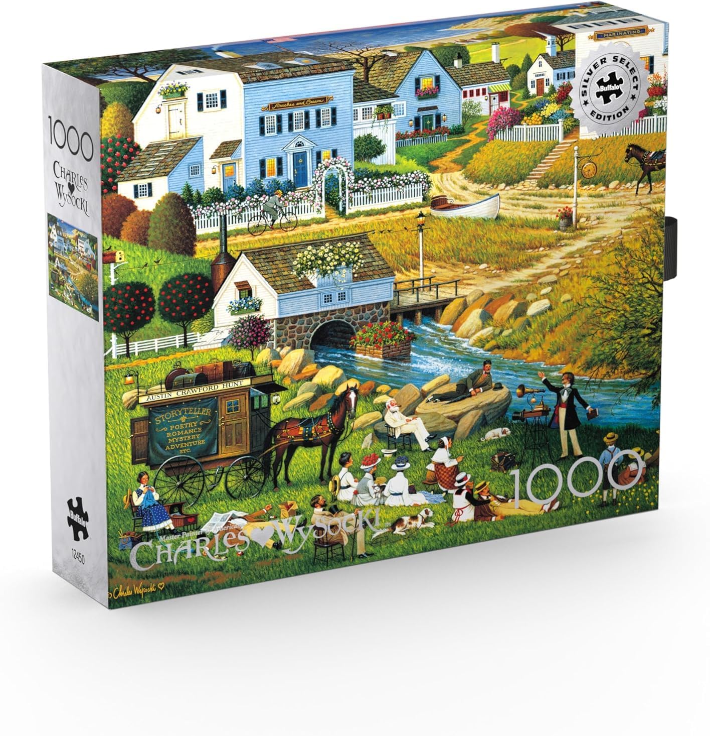 Buffalo Games - Silver Select - Charles Wysocki - Hound of The Baskervilles - 1000 Piece Jigsaw Puzzle for Adults Challenging Puzzle Perfect for Game Nights - 26.75 x 19.75