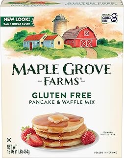 Maple Grove Farms Pancake & Waffle Mix, Gluten Free, 16 Ounce