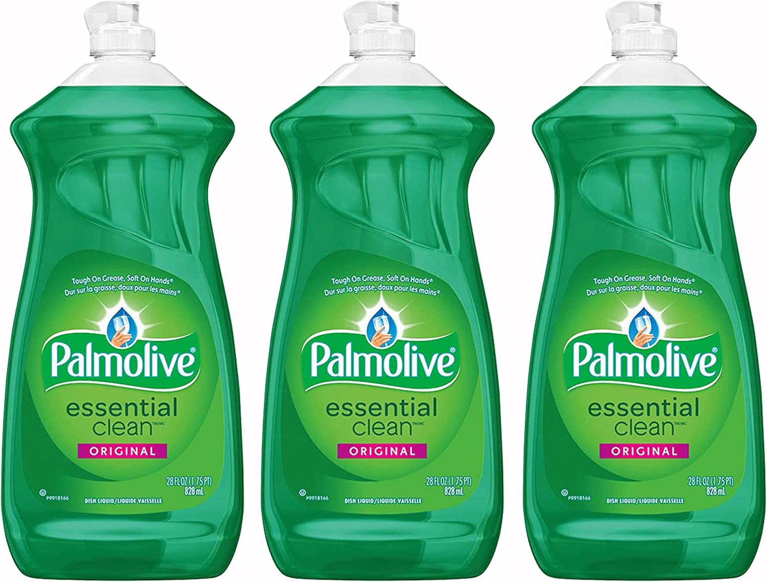 Palmolive Dishwashing Soap Essential Clean Original Scent, 28 Ounce (Pack of 3)