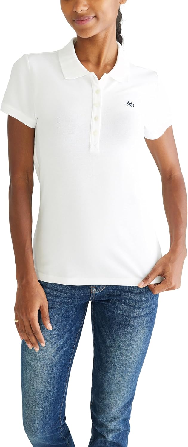 AEROPOSTALE Women's Aero Solid A87 Polo