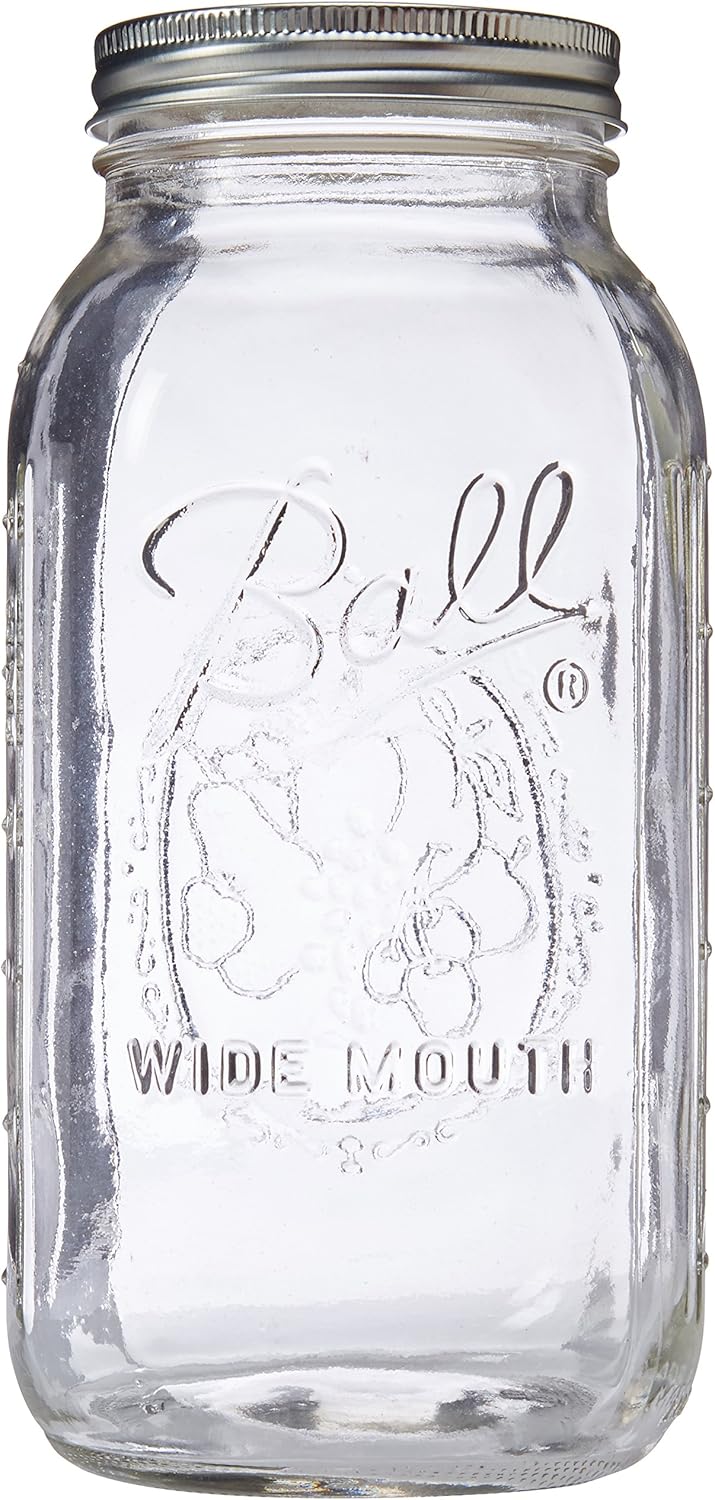 Ball 64 ounce Jar, Wide Mouth, Set of 2