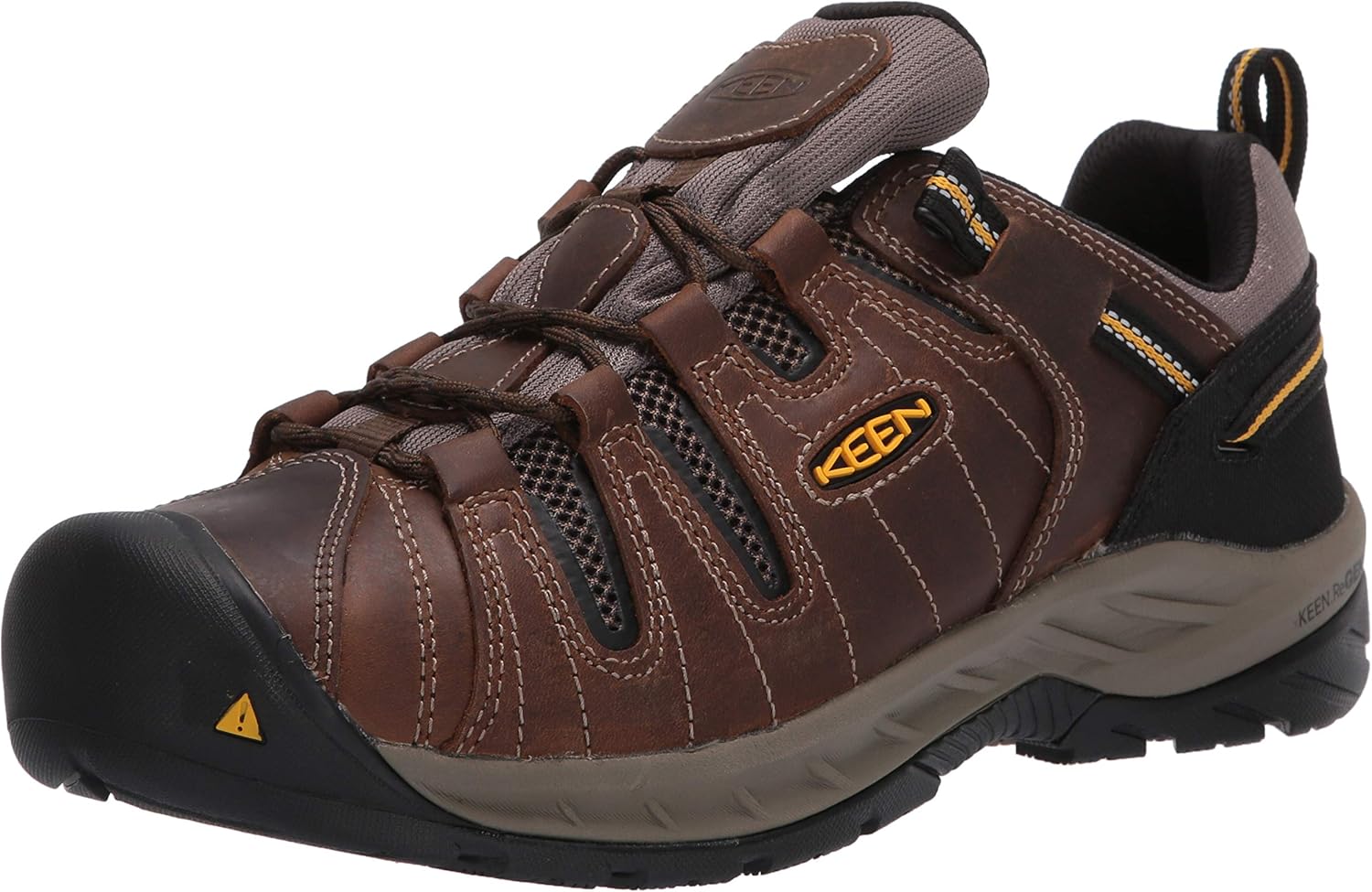 KEEN Utility Men's Flint 2 Low Height Soft Toe Breathable Durable Construction Work Shoe