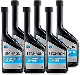 Chevron - 10055-CASE Techron Fuel Injection Cleaner - 12 oz, (Pack of 6)