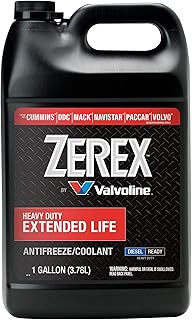 Zerex Extended Life Red Heavy Duty (HD) Concentrate Antifreeze/Coolant 1 GA