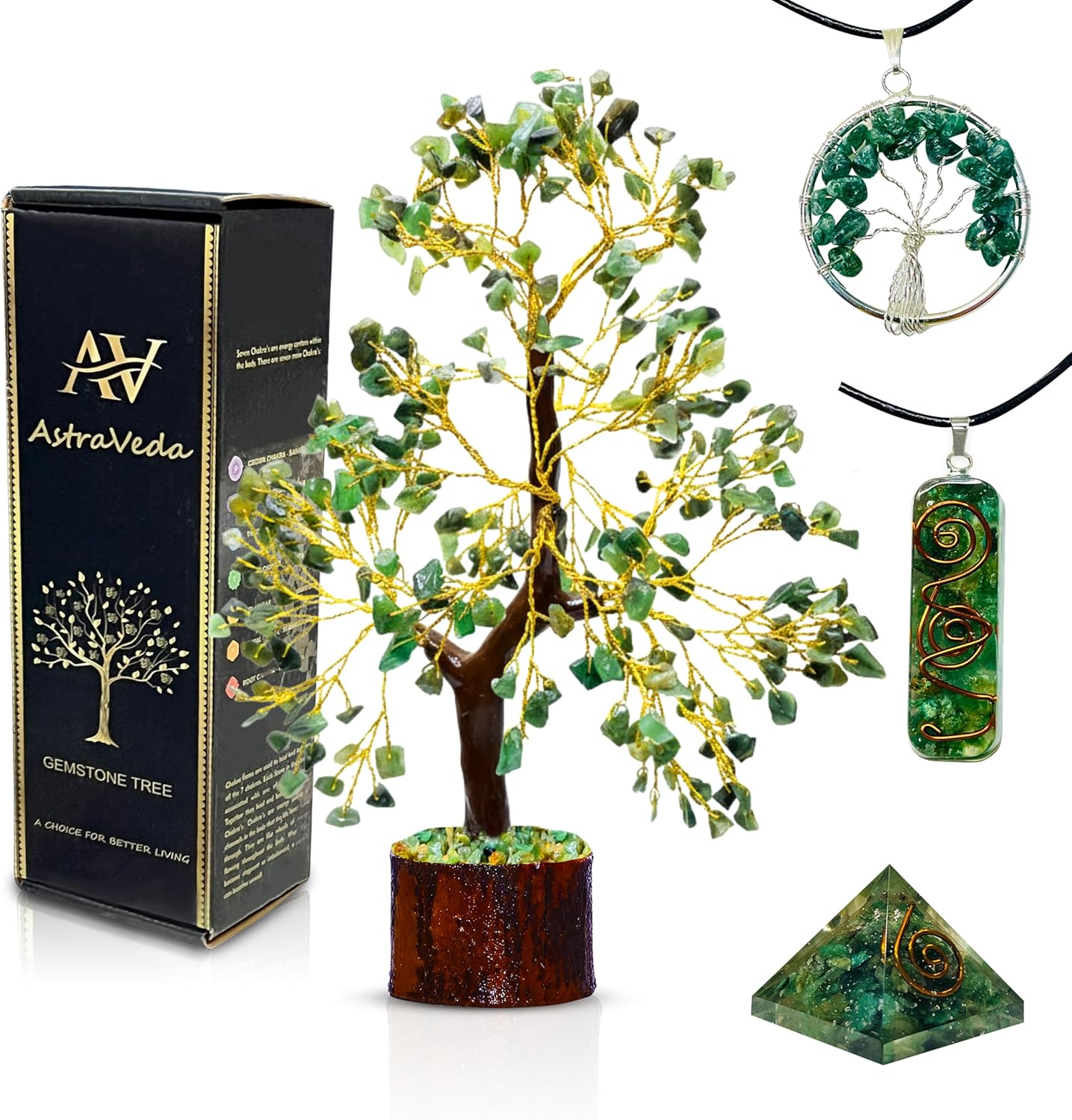 Green Jade Crystal Tree, Chakra Tree, Tree of Life, Chakra Tree, Feng Shui Tree, Healing Crystal, Gemstone Tree, Crystal Gifts, Healing Stones, Spiritual Gifts