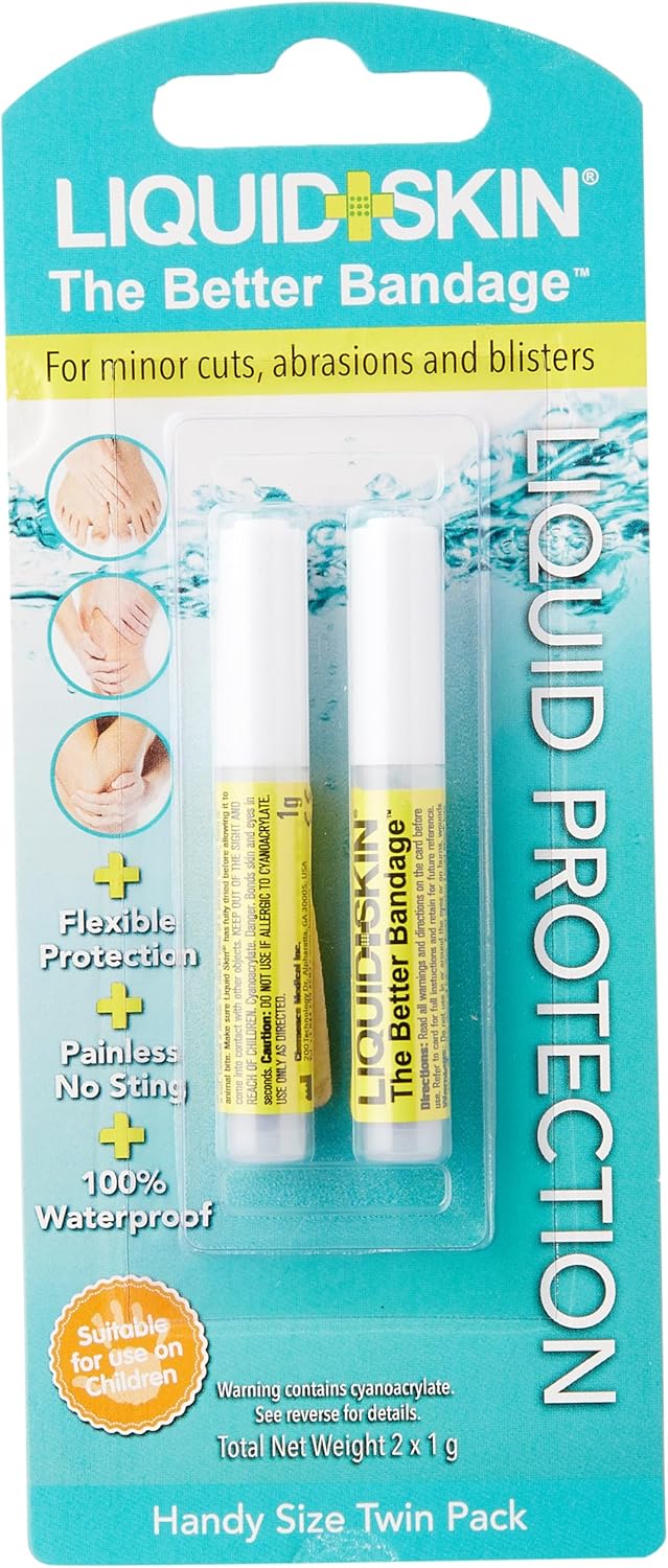 Liquid Skin Protection Bandages, 2 Count (Pack of 2)