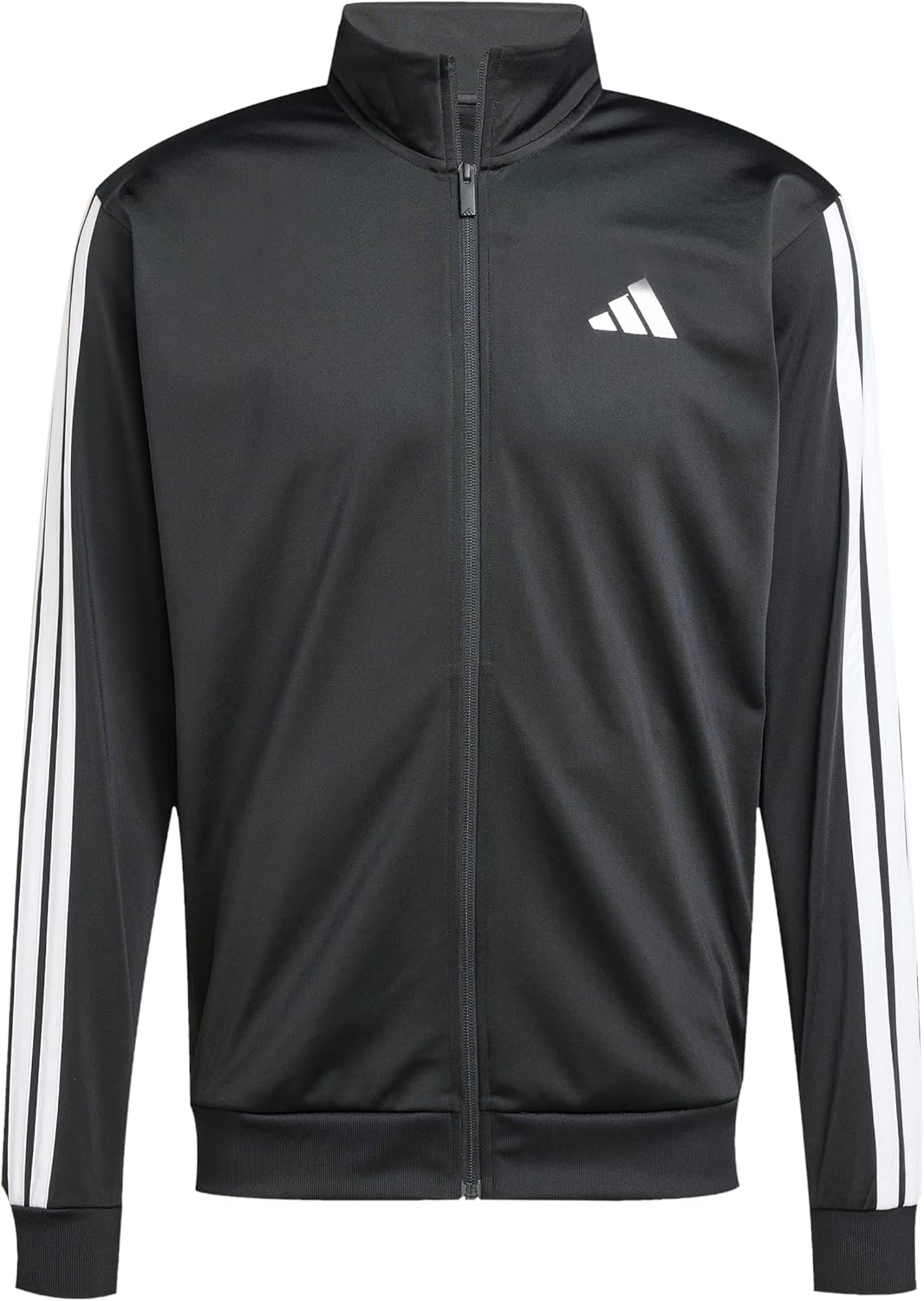 adidas Men's 3 Stripes Tricot Regular Track Top Sweatshirt (Pack of 1)