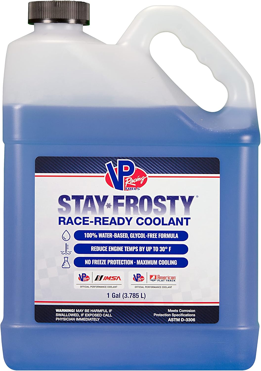 VP Racing 23051 Stay Frosty – Race-Ready Coolant with 100% Water-Based Formula - Gallon (Pack of 1)