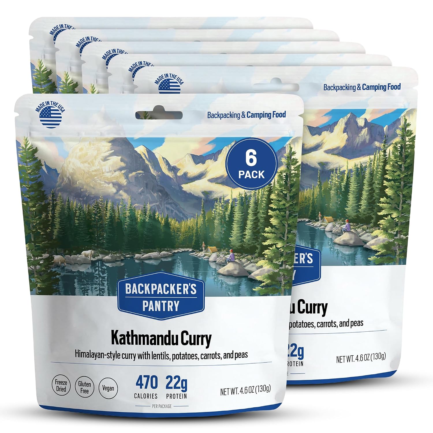 Backpacker's Pantry Kathmandu Curry | 6-Pack