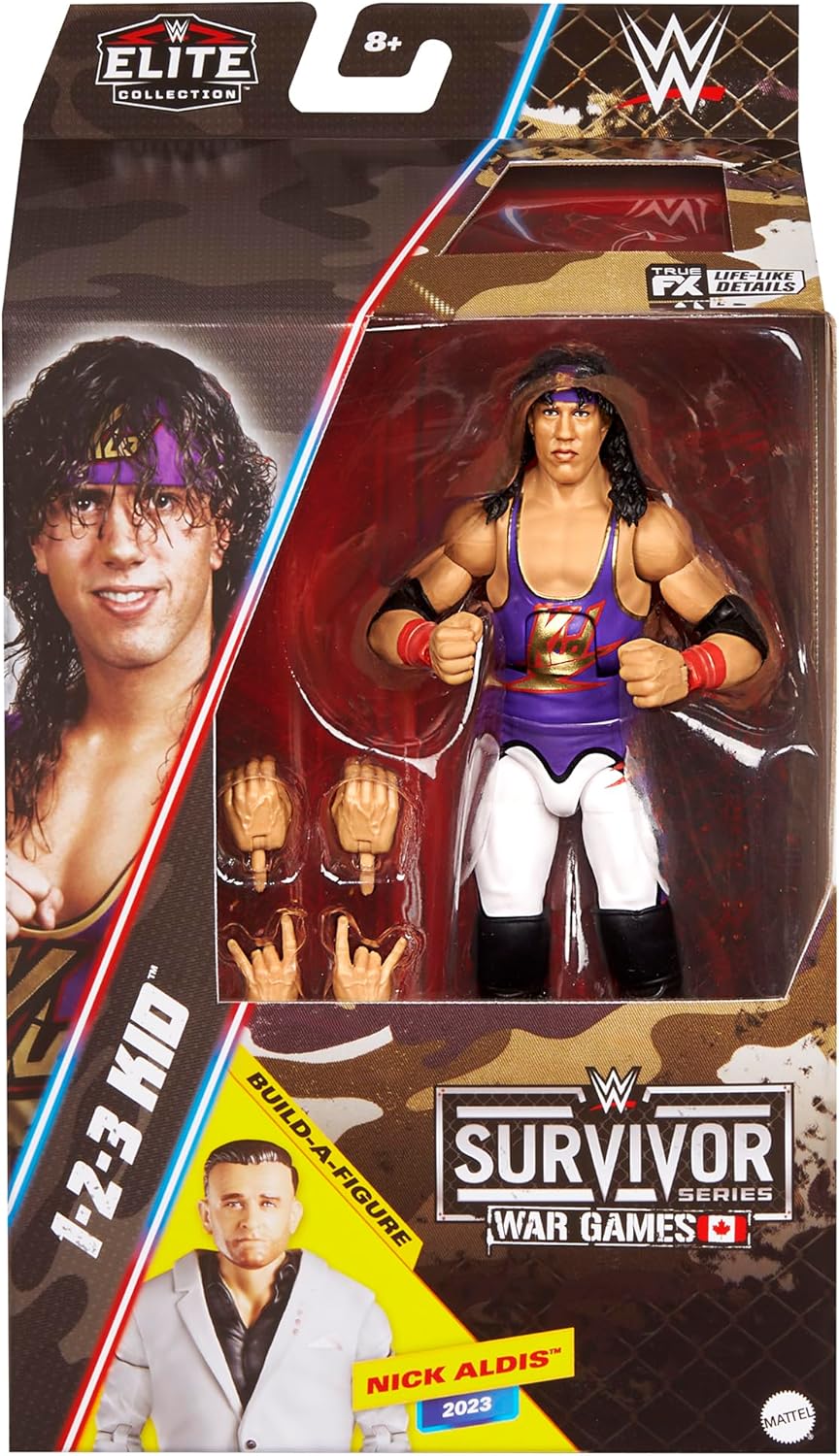 WWE 123 Kid Elite Survivor Series 2025 Toy Wrestling Action Figure
