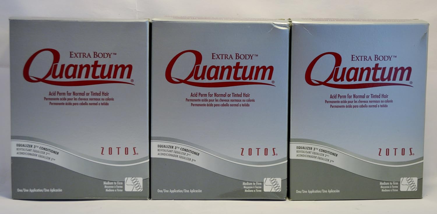 Quantum - Extra Body Acid Perm 3 Pack