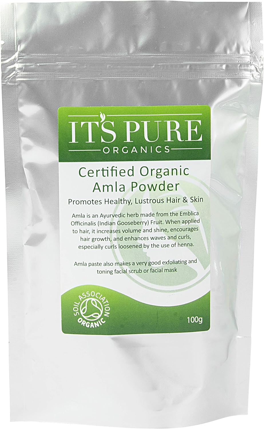 Soil Association Certified Organic Amla Powder 100g