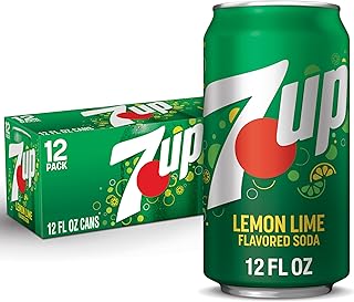 7UP Lemon Lime Soda, 12 fl oz cans, 12 pack