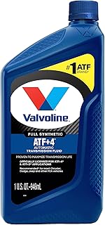 Valvoline ATF +4 Full Synthetic Automatic Transmission Fluid 1 QT