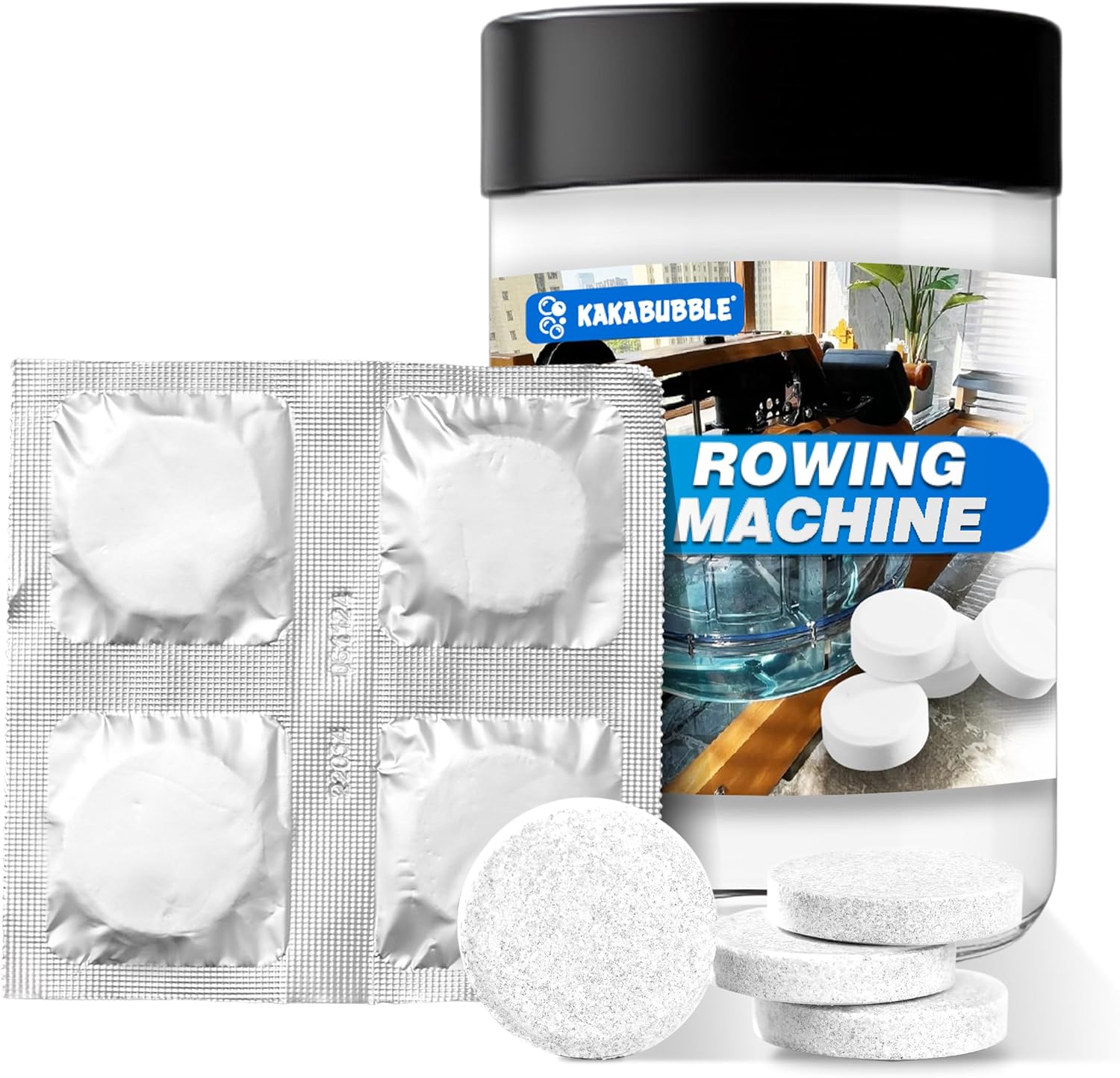 Water Purification Tablets for Rowing Machines | Aquatabs for Tank Cleaning | Safe & Eco-Friendly Water Treatment Solution(8PCS)