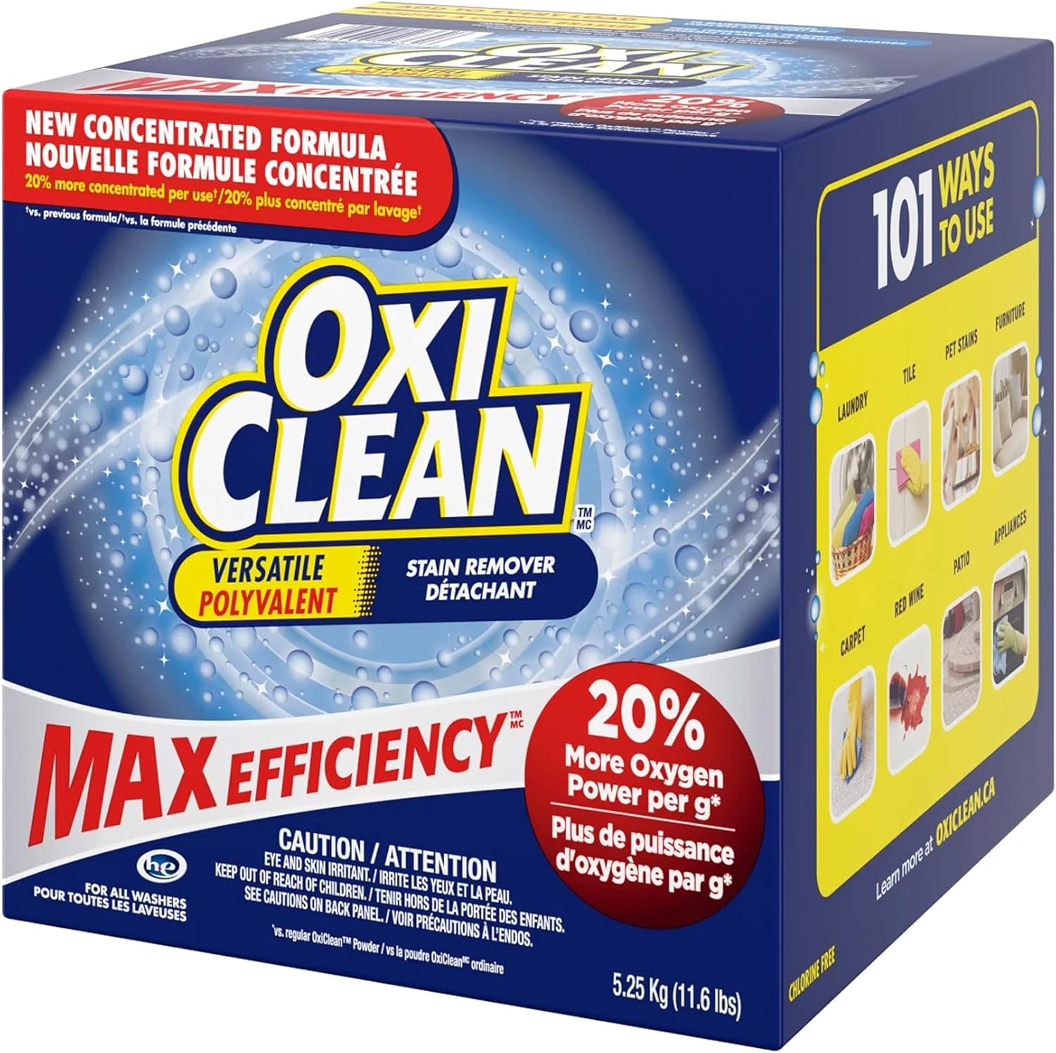 OxiClean Versatile Stain Remover with Max Efficiency (275 Loads)