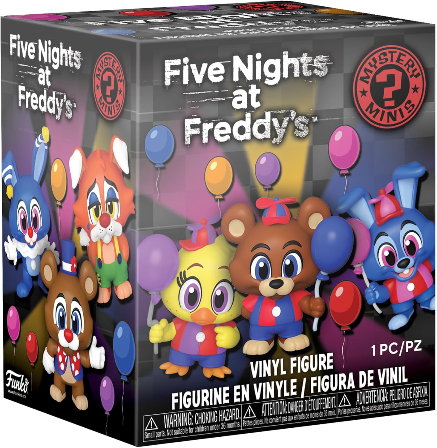 Funko Mystery Mini - Five Nights At Freddy's (FNAF) Security Breach - 1 Of 12 to Collect - Styles Vary - Five Nights At Freddy's - Collectable Vinyl Figure