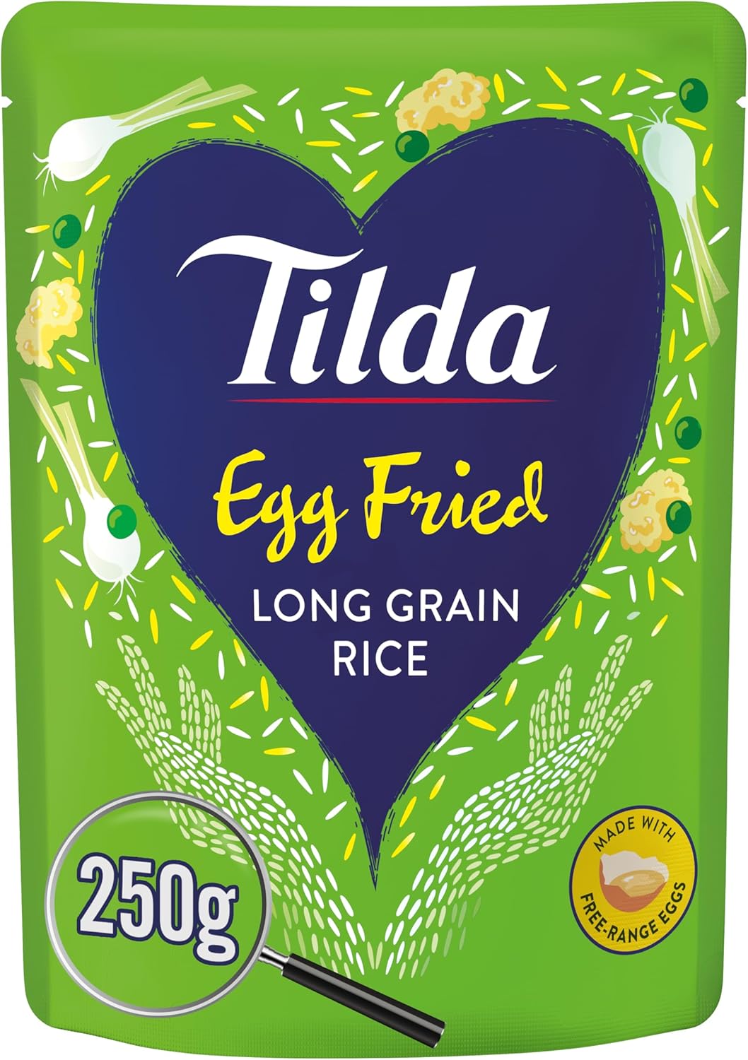 Tilda Microwave Egg Fried Rice, 250g