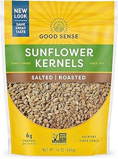 Good Sense Sunflower Kernels, Salted, Roasted, 16 oz (454 g)