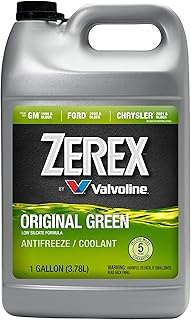 Zerex Original Green Low Silicate Concentrate Antifreeze/Coolant 1 GA, 128 Fl Oz (Pack of 1)
