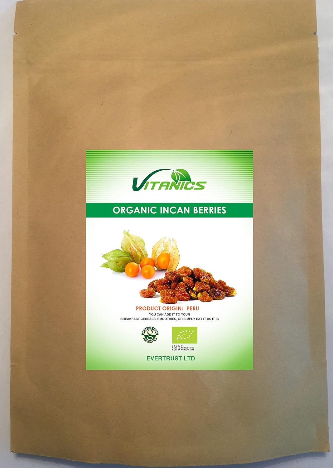 Organic Golden (Incan) Berries (200g)