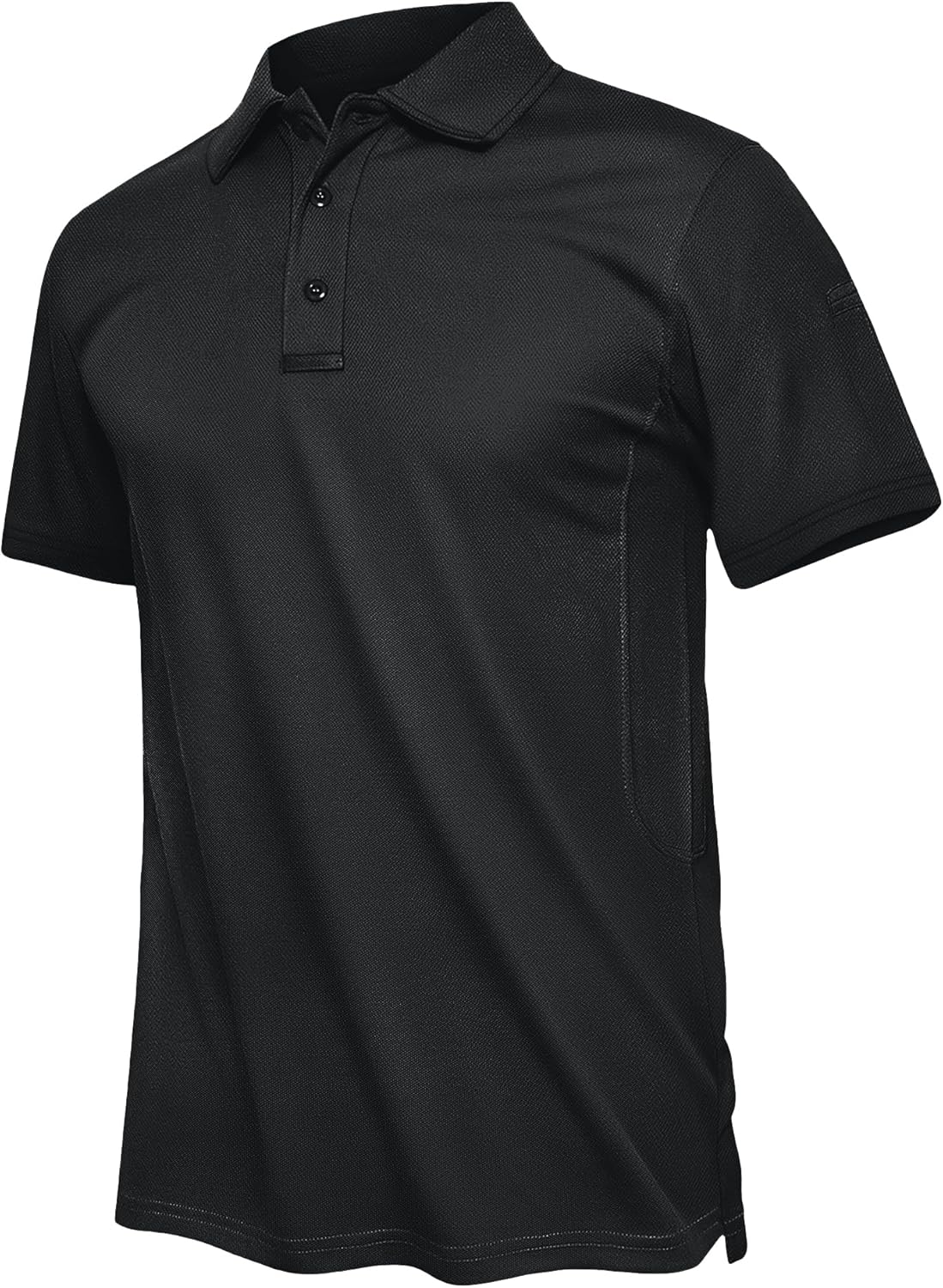 TACVASEN Men's Breathable Golf Polo Shirt Quick Dry Short Sleeve Casual Work Polo T-Shirt