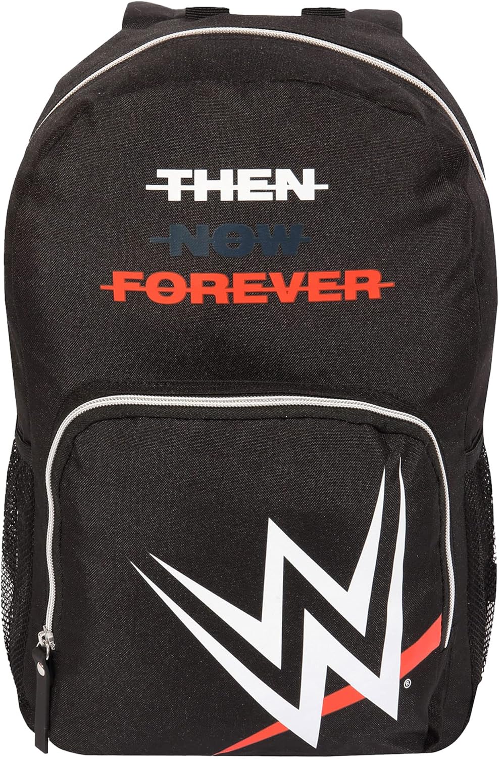 WWE Logo Backpack, Kids, One Size, Black, Official Merchandise