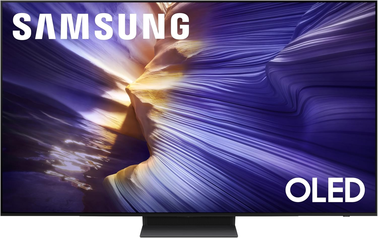 Samsung 65-Inch Class OLED S90F 4K Smart TV (2025 Model) NQ4 AI Gen3 Processor, 4K AI Upscaling Pro, OLED HDR +, Motion Xcelerator 144Hz, Samsung Vision AI, Alexa Built-in