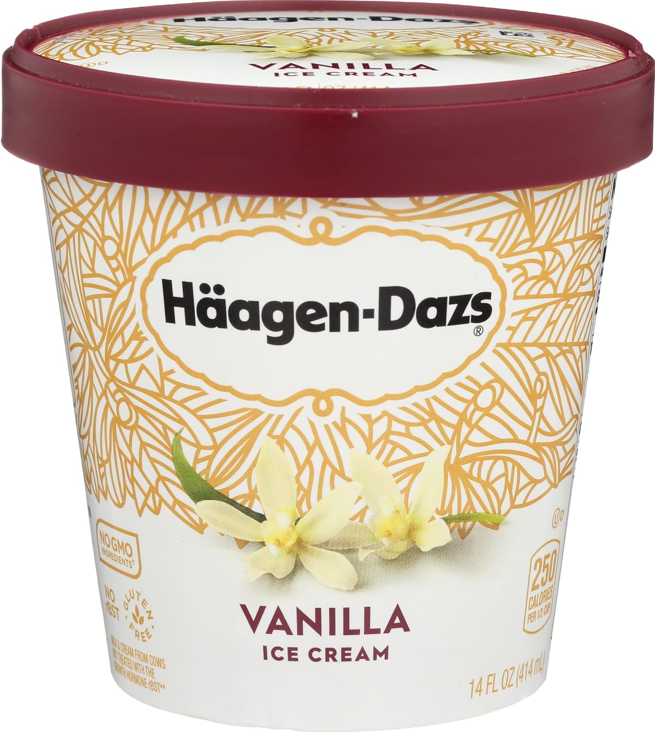 Haagen-Dazs, Vanilla Ice Cream, Pint (8 Count)
