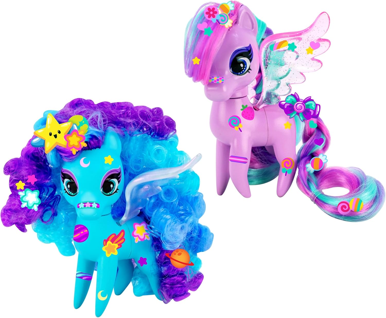 DECORA GIRLZ Decora Ponyz from 2-Pack C: Selene & Sweetie
