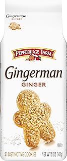 Pepperidge Farm Gingerman Cookies, 21 Ginger Cookies, 5 oz. Bag