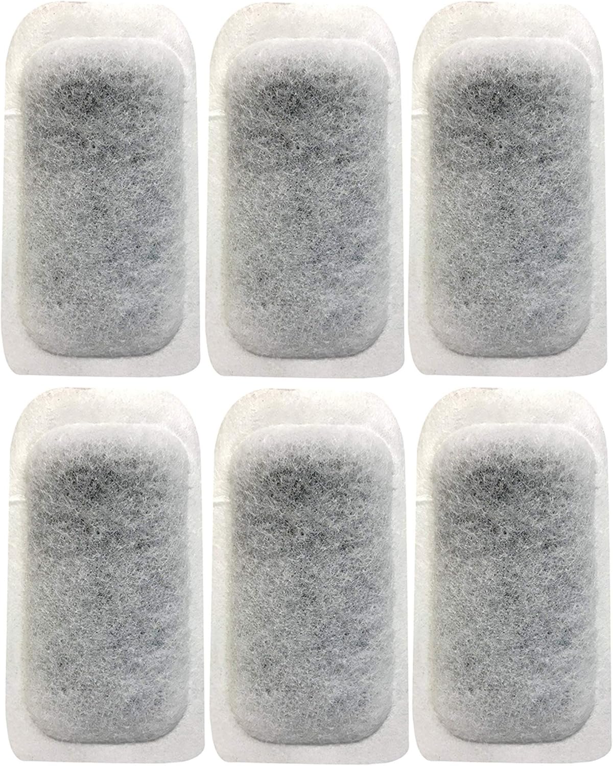 Penn-Plax Replacement Filter Media Cartridge for NuWave Betta Fish Tank Kit – 6-Pack