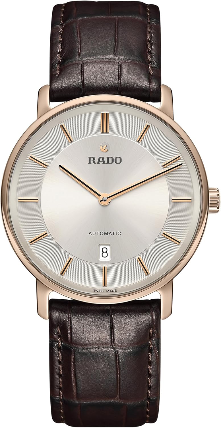 Rado -DiaMaster Thinline-Mens-Swiss Automatic Watch-Ceramos-Sapphire Crystal -40.3mm