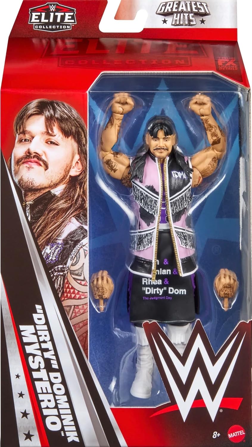 WWE Dirty Dominik Mysterio Mattel Elite Collection Greatest Hits Series 10 Wrestling Action Wrestler Figure Toy
