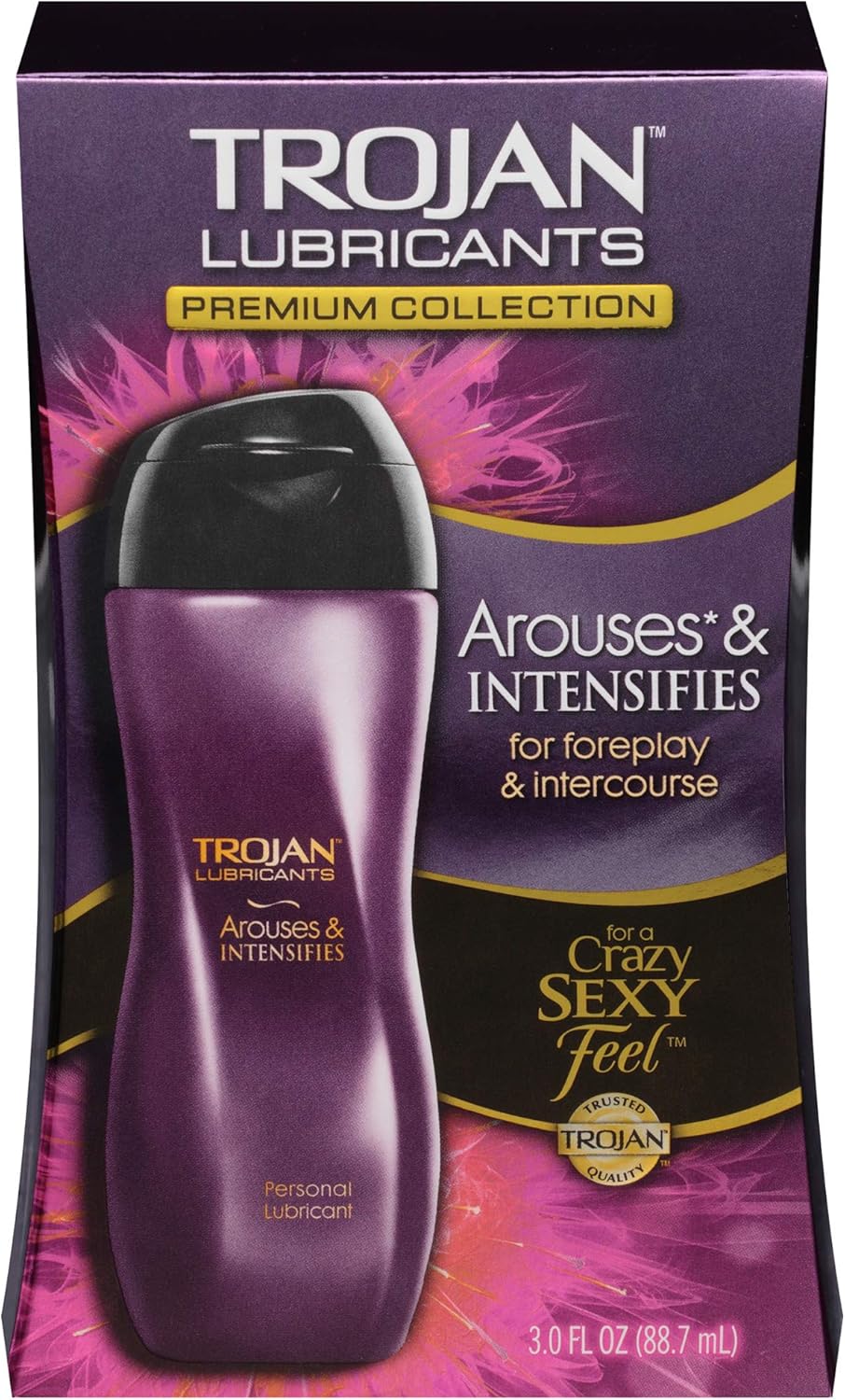 Trojan Lubes Arouses & Intensifies Personal Lubricant, 3 oz.