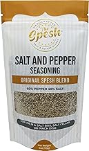 The Spesh - Gourmet Salt and Pepper Finishing Seasoning Blend 4oz - Handcrafted Mix of 12 Salts and Peppers. Perfect on Grass-Fed Steaks, Seasonal Vegetables, Italian Pasta Dishes, in BBQ's, Rubs, and Much More...