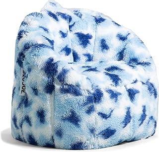 Big Joe Milano Plushie Indigo Tie Dye Beanbag Chair