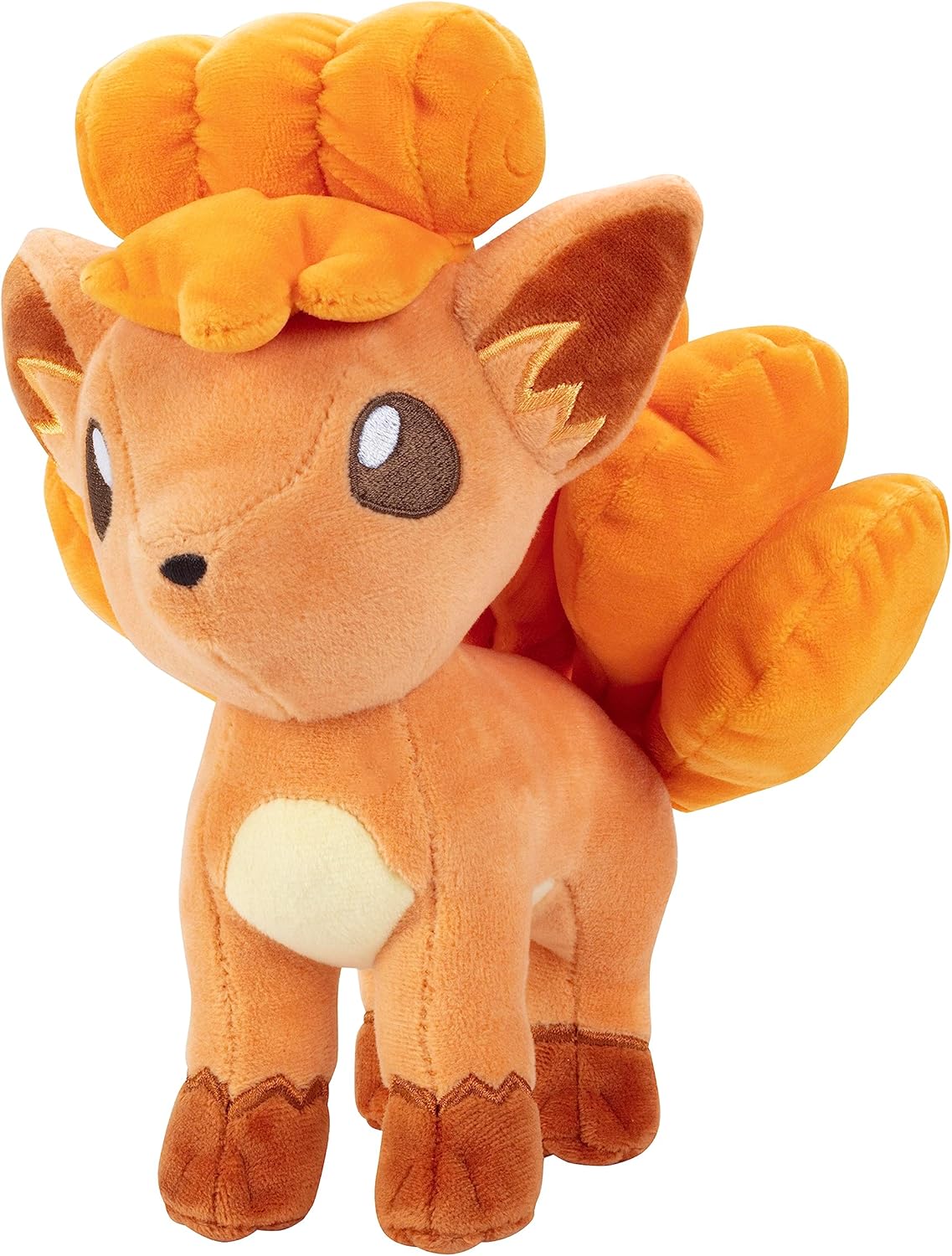 Pokemon Vulpix 8" Plush - Officially Licensed - Generation One Figure - Authentic Soft Stuffed Animal Toy - Gift for Kids, Boys, Girls - 2+