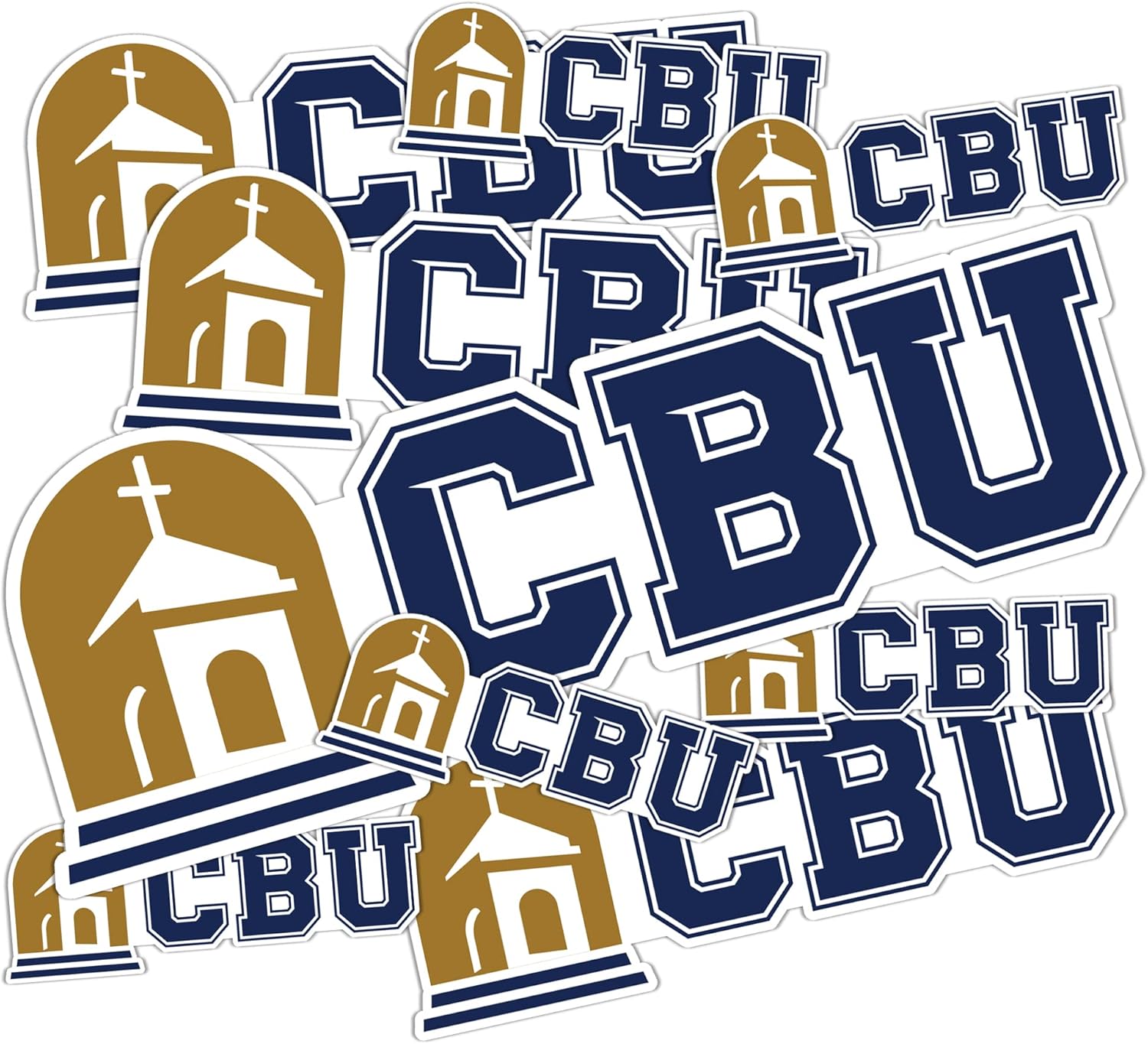 Desert Cactus California Baptist University Sticker Lancers CBU Vinyl Decals Laptop Water Bottle Car Scrapbook Sheet T3 (Type 3-1)