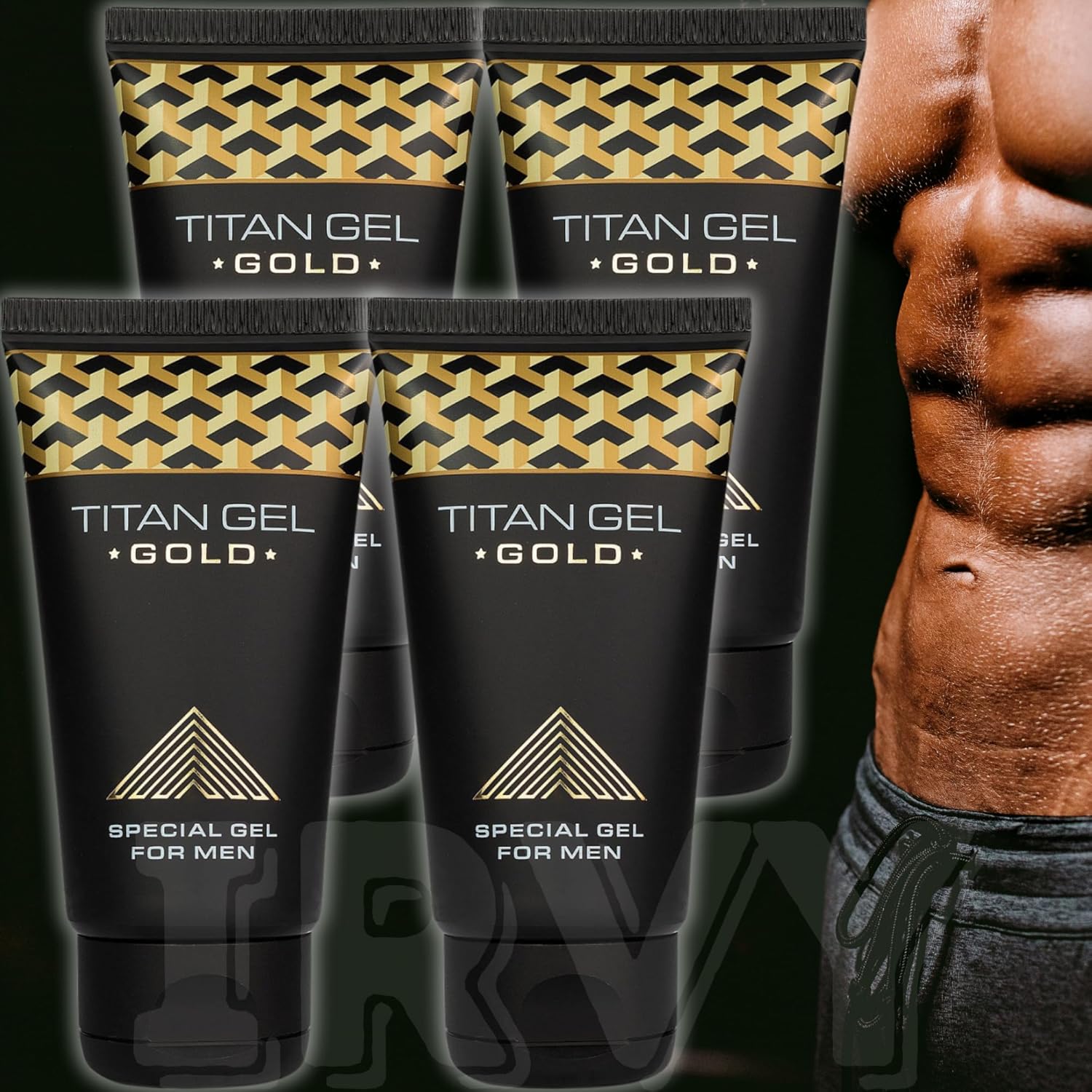 Titan Gel Gold for Men Original (Pack of 4)