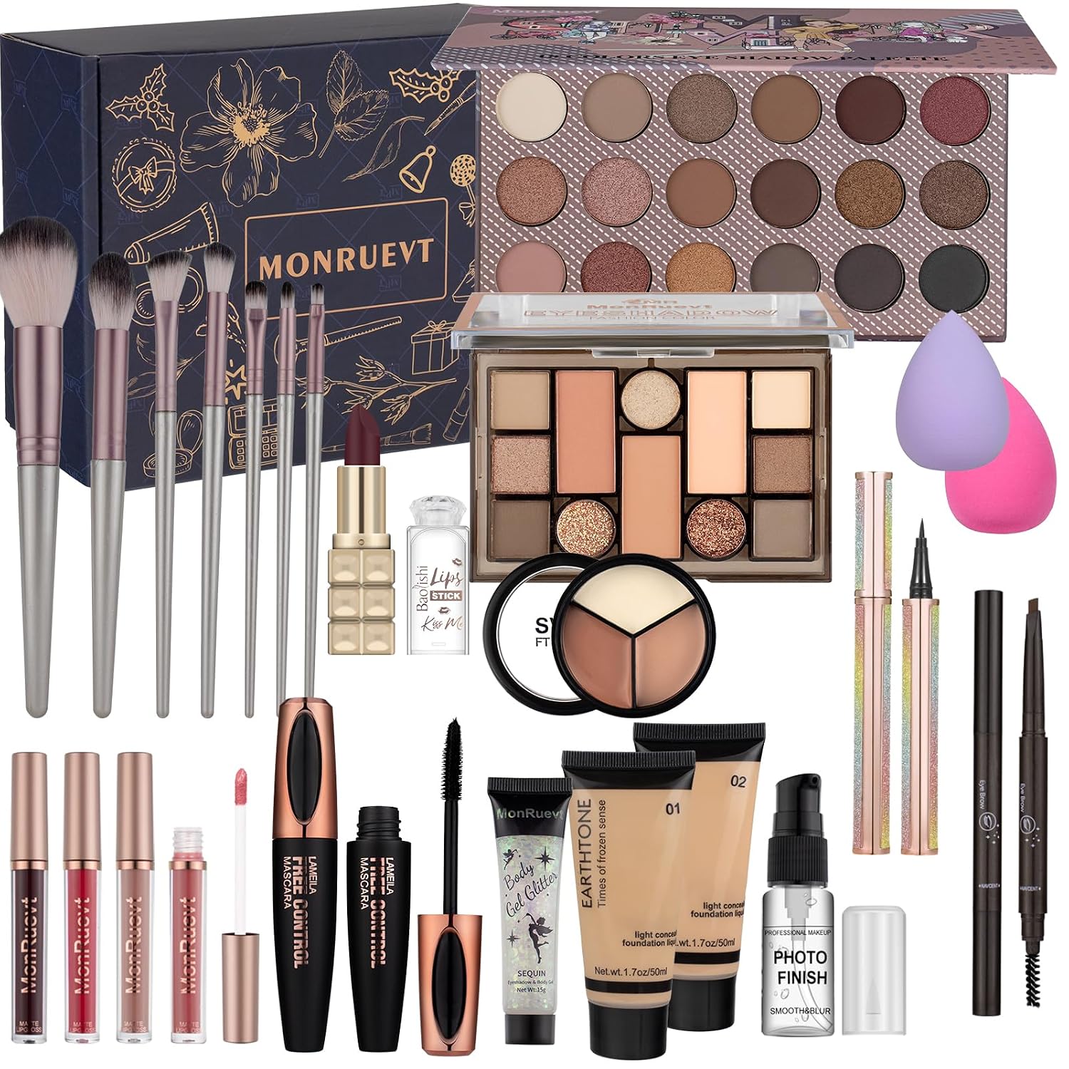 Makeup Set All in One Makeup Kit for Women and Teens Makeup Sets for Women Full Kit Makeup kits for teens Makeup Gift Set for Girls (Makeup set)