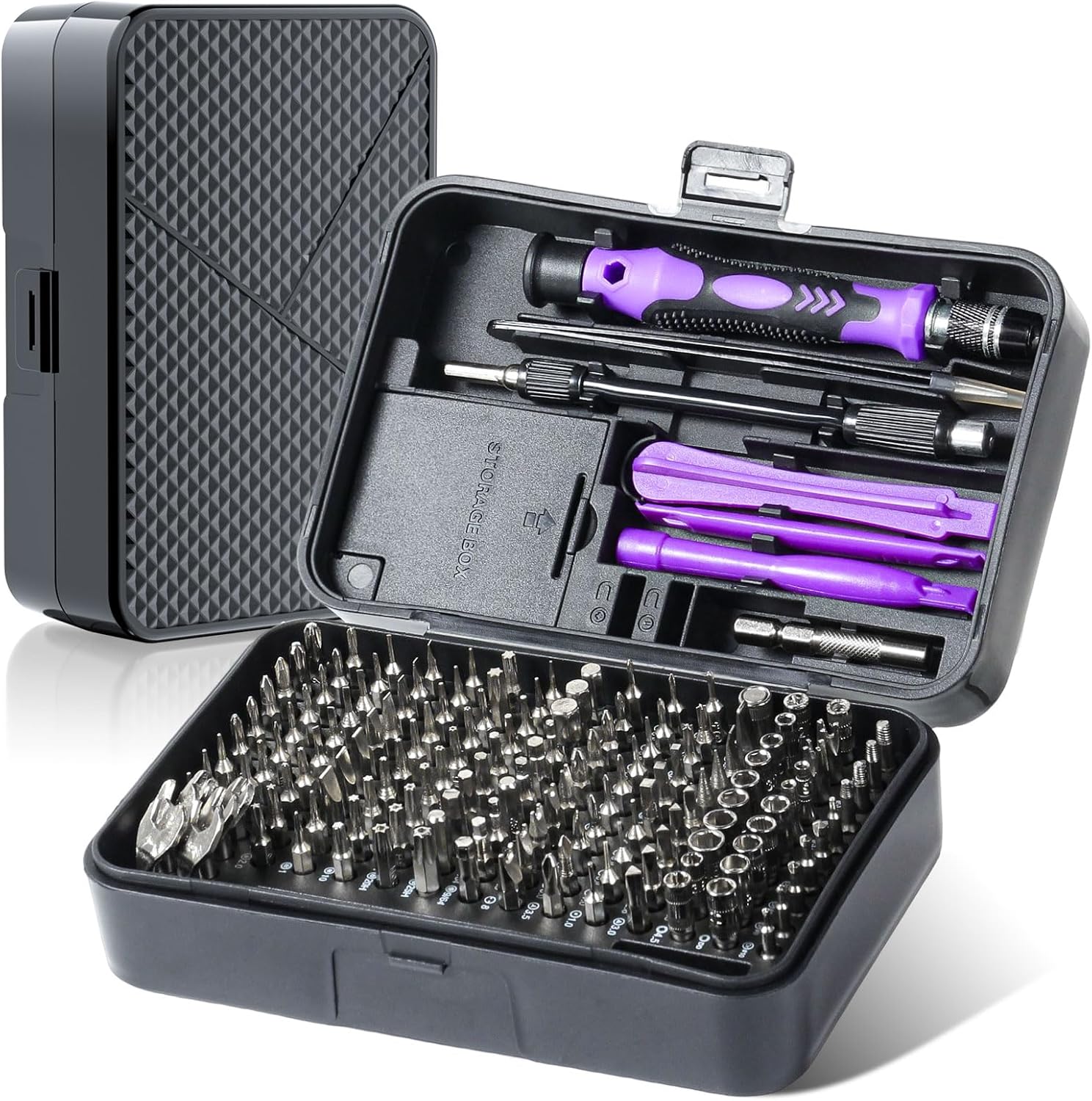 Faireach 170 in 1 Precision Screwdriver Set, Professional Repair Tool Kit with Portable Case, Small Screwdriver Kit for PC, Computer, Cellphone, Tablet, iPhone, iPad, Mac, Electronic etc