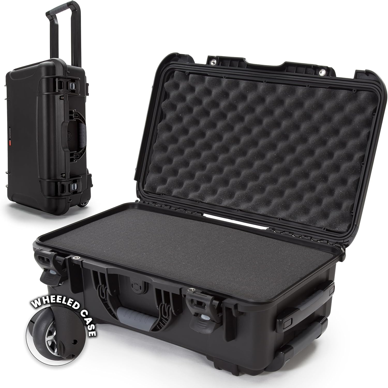 NANUK 935 - Lightweight, Waterproof NK-7 Resin Protective case with Wheels and Customisable Foam Insert (56 cm x 36 cm x 23 cm) Cabin Baggage Approved (Black)
