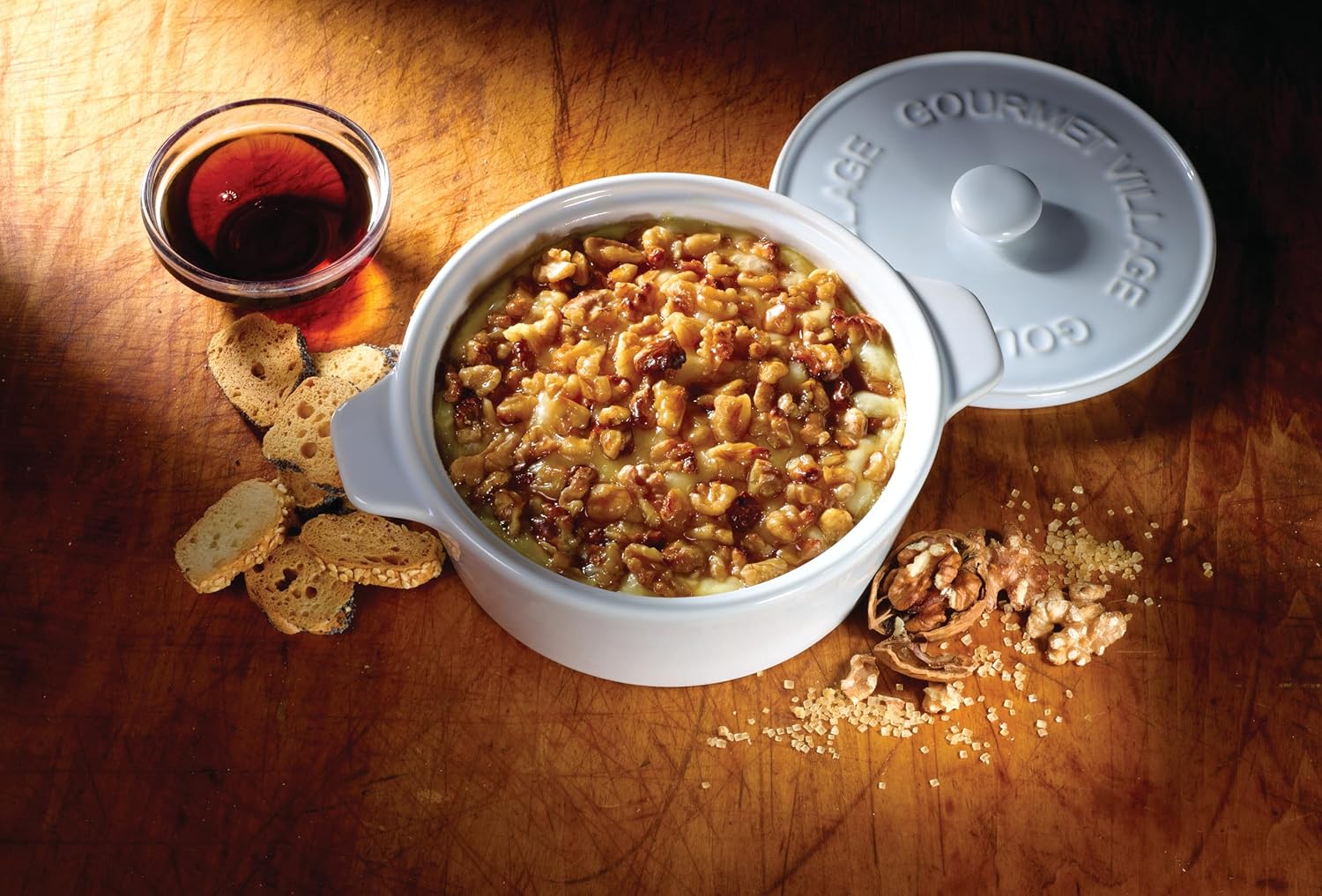 Gourmet du Village Maple & Walnut Baked Brie Topping