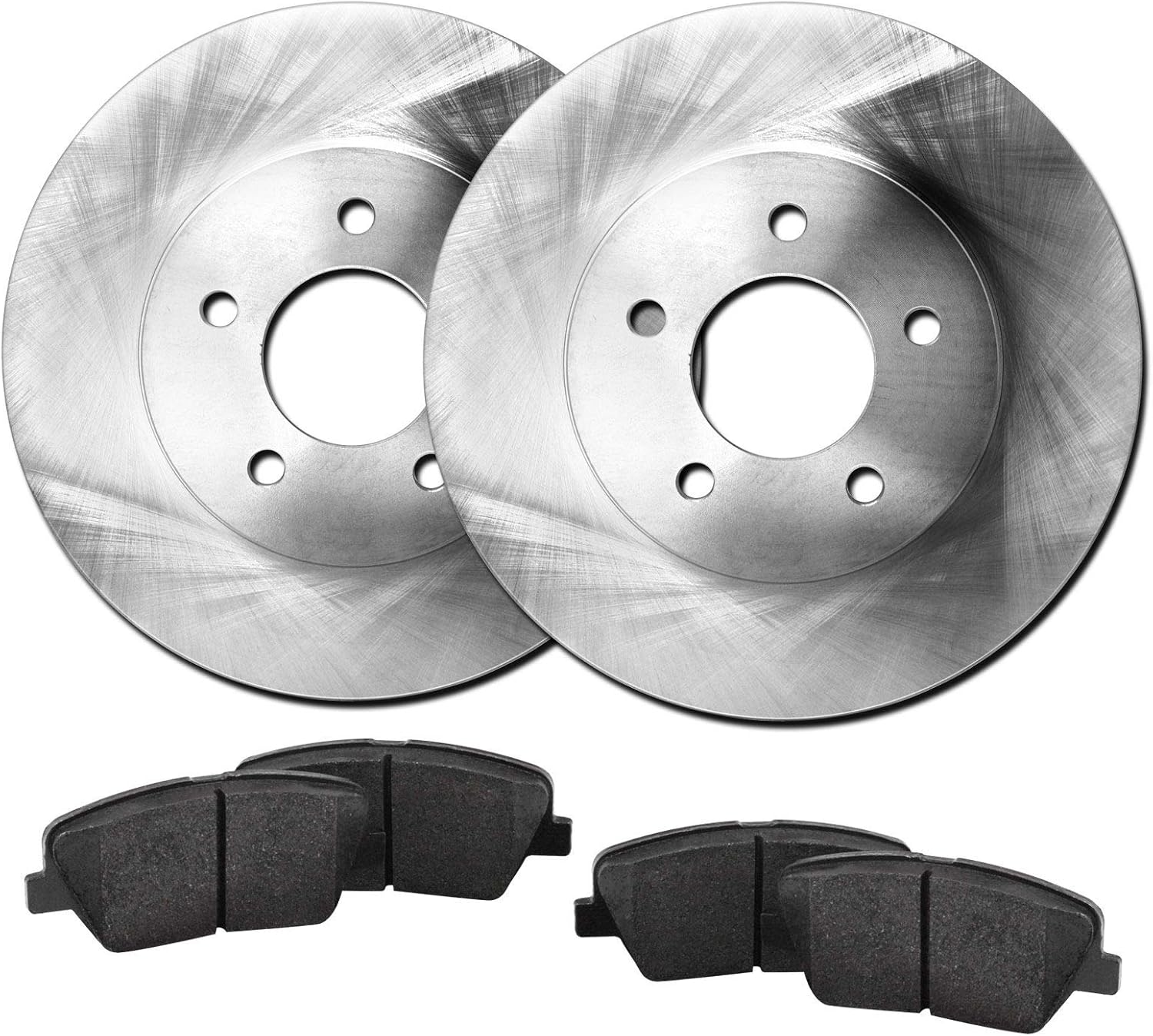 Hart Brakes Rear Brakes and Rotors Kit |Rear Brake Pads| Brake Rotors and Pads| Ceramic Brake Pads and Rotors - RBBR.42111.02