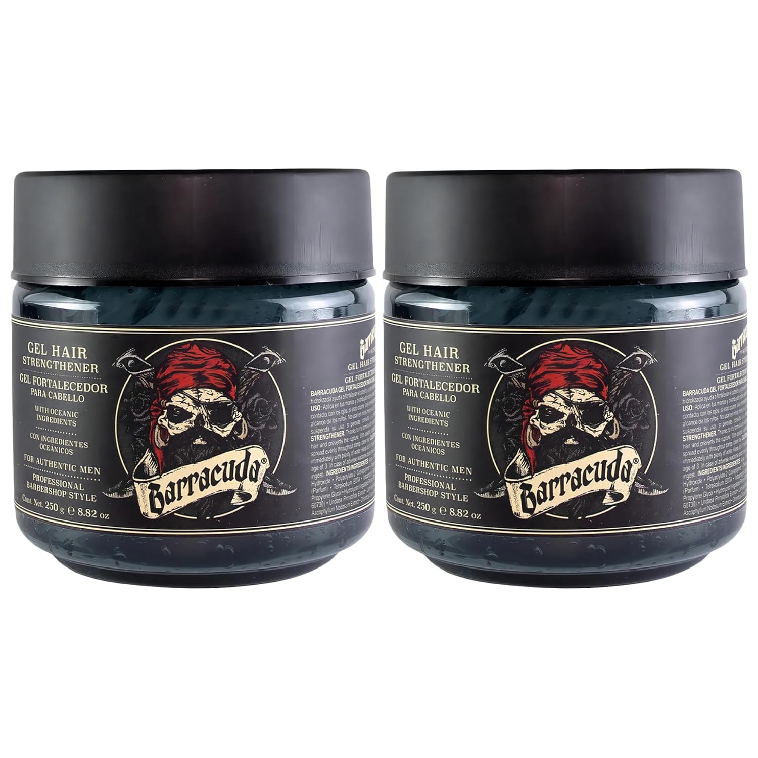 Strengthening Hair Gel for Men - 2 Pack, 8.81 Oz Each - Gel Para Cabello de Hombre - Professional Hair Gel Men