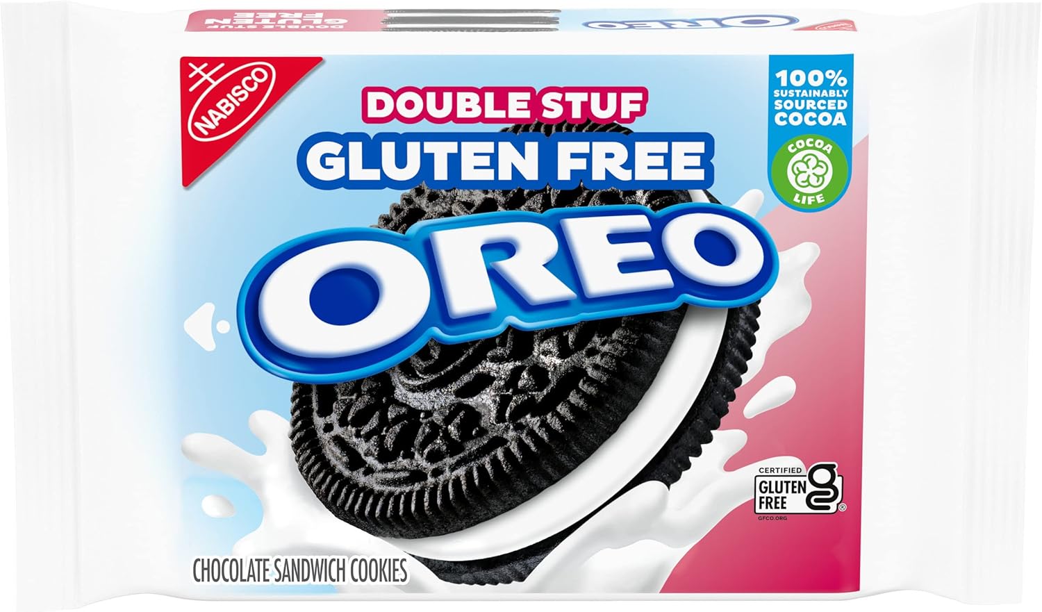 OREO GLUTEN FREE DOUBLE STUF COOKIES 397G 14.03OZ