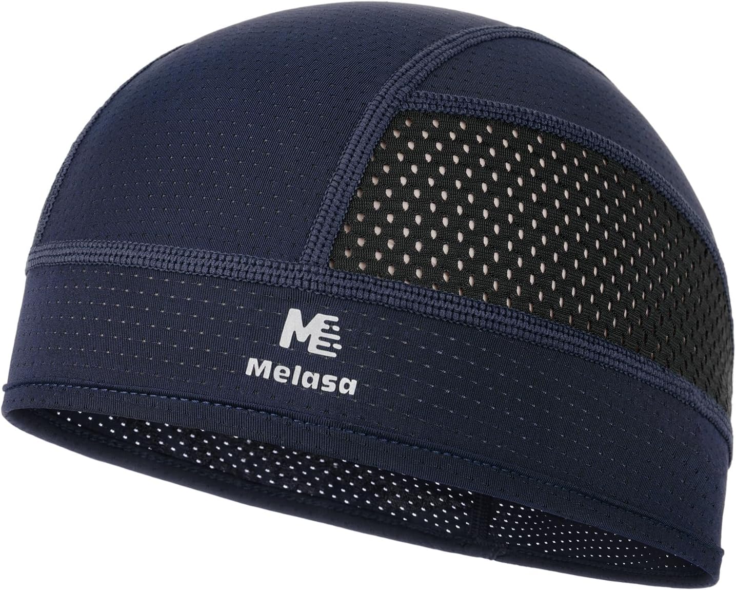 MELASA Cooling Skull Caps Helmet Liner, Lightweight Mesh Under Helmet Cycling Motorcycle Hard Hat Sweat Liner for Men Women