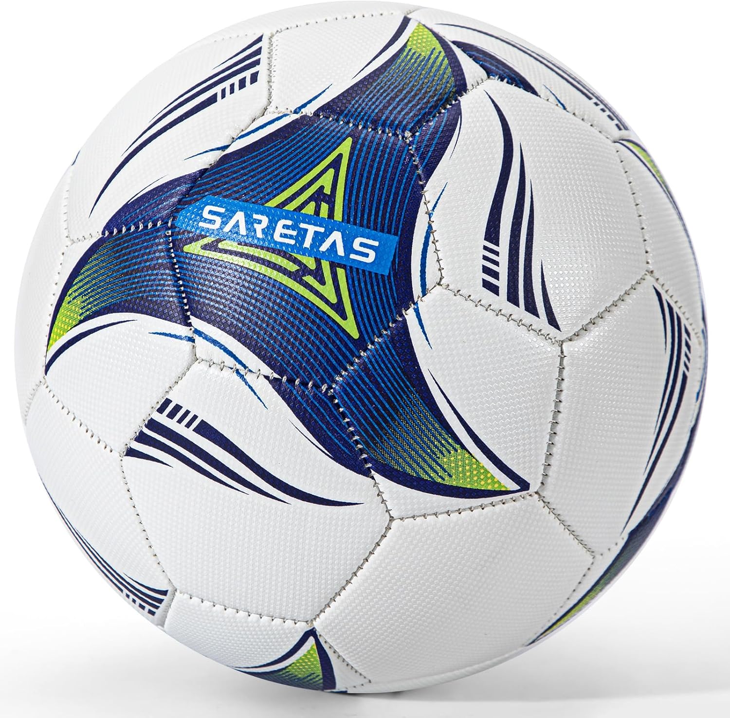 Size 4 Soccer Ball, Futsal Ball&Indoor Soccer Ball Low Bounce Ball, PU Leather Practice Futsal Ball, Official Size and Weight for Age 13+ Boys and Girls